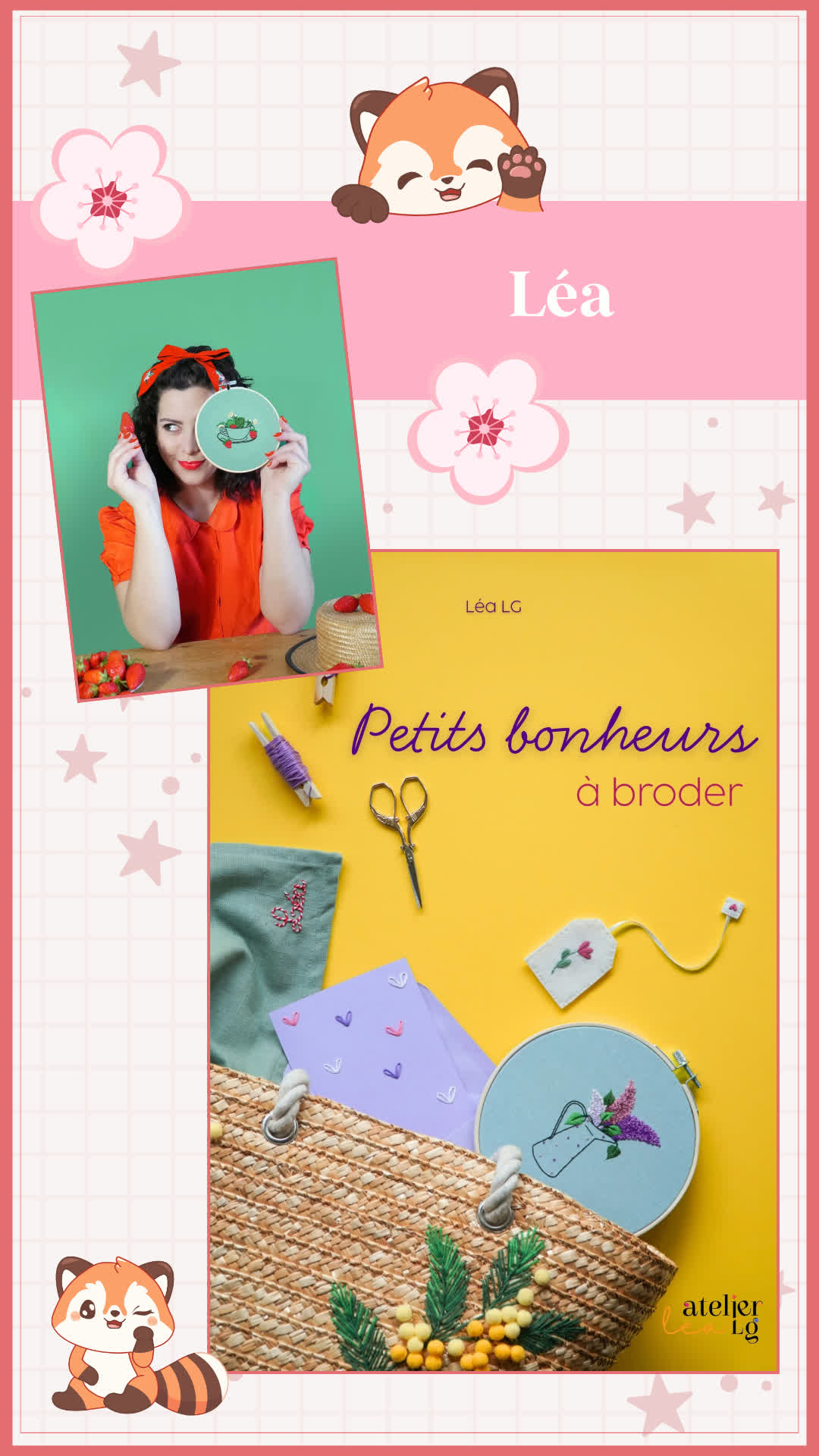 Petits bonheurs à broder
