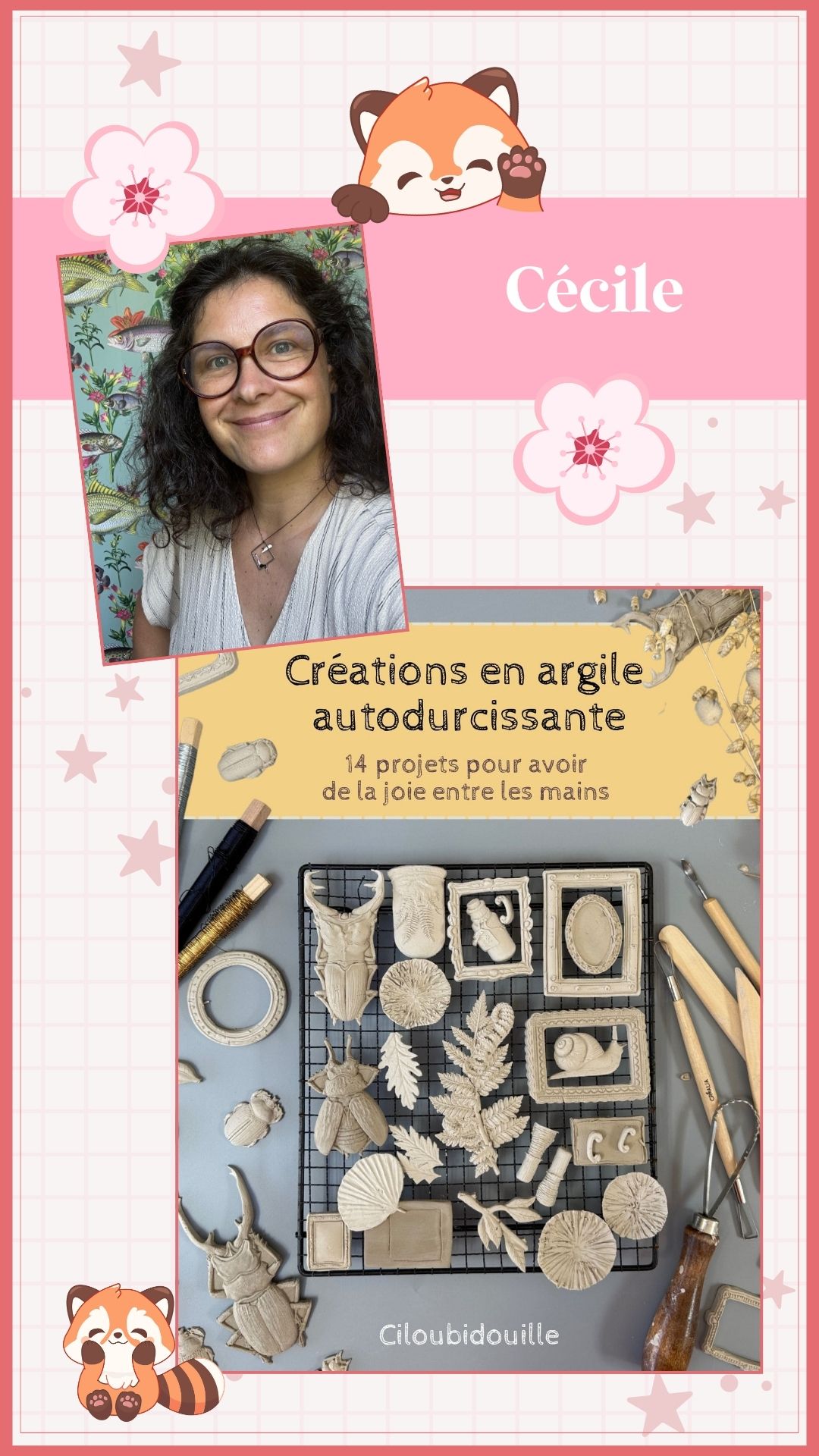 Créations en argile autodurcissante