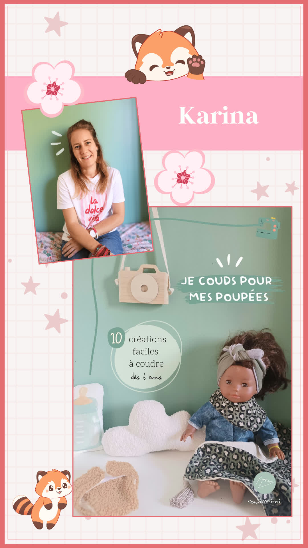 Je couds pour mes poupées