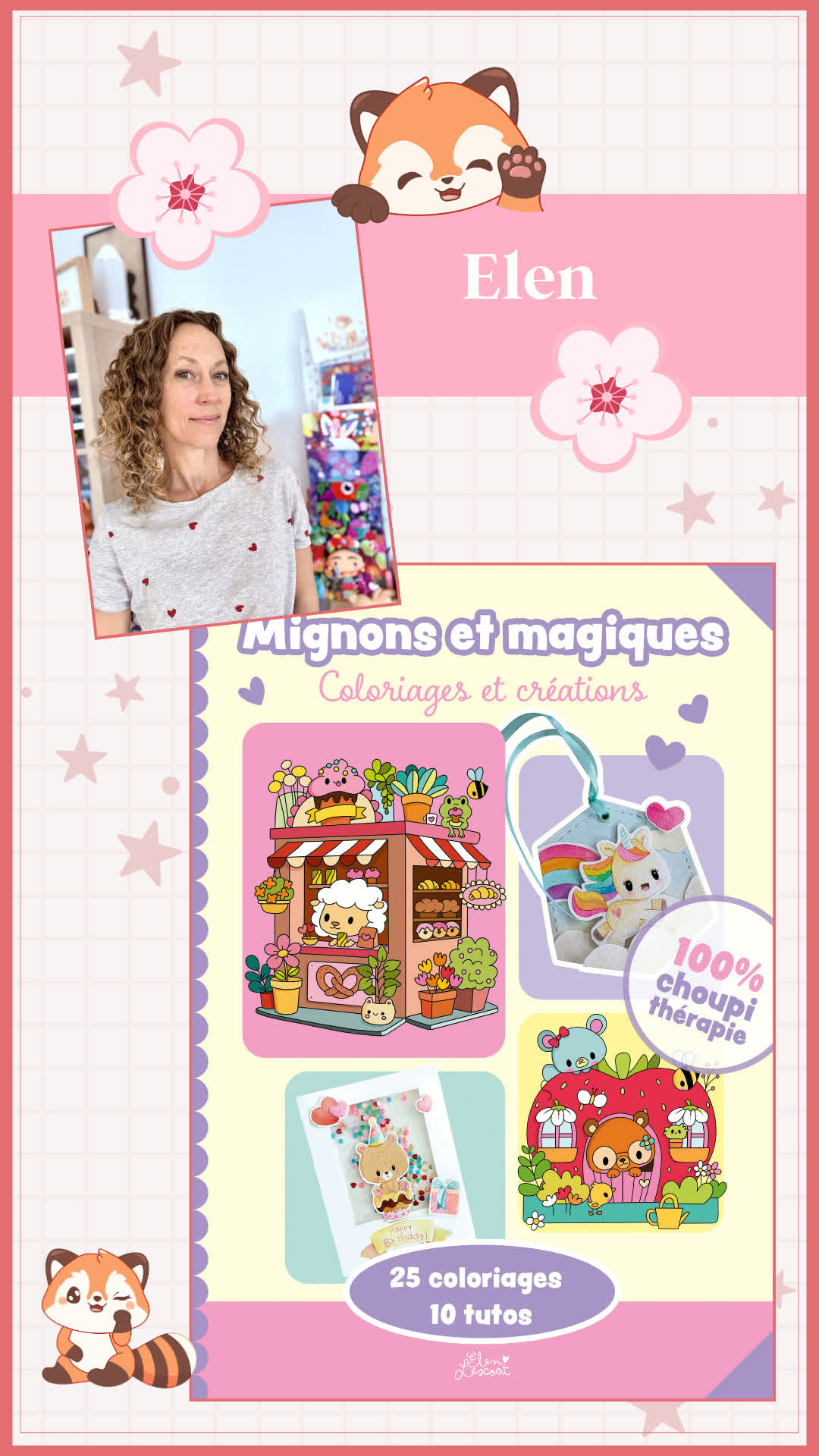 Mignons et magiques, coloriages et créations