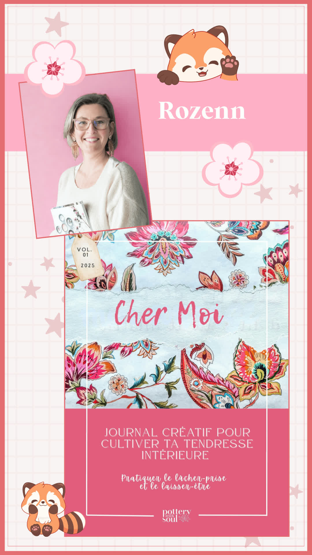 Art journal pour cultiver ta tendresse intérieure